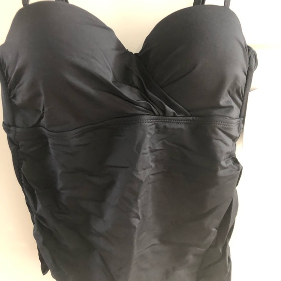 NWT Twist Tankini Swim Top - Picture 2 of 4